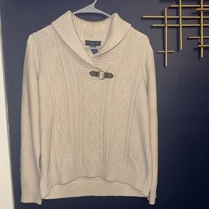 Women’s Karen Scott Cream Sweater size L